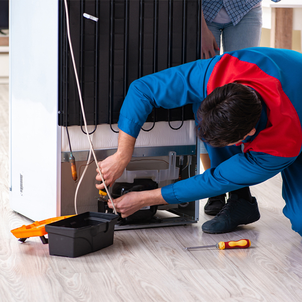 how much do you charge for refrigerator repair services in Lawrenceville PA